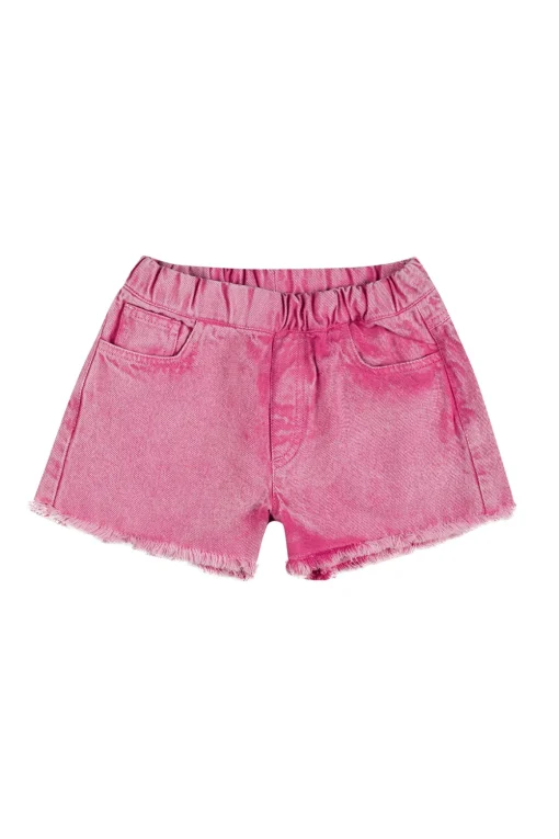 PINK DENIM SHORTS